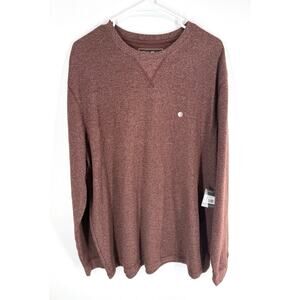 Eddie Bauer Waffle Knit Long Sleeve Shirt Men’s XL Thermal Casual Outdoor New